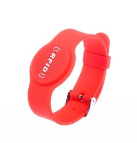 RFID Silicone round watch clasp wristband