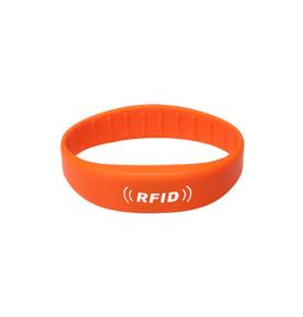 RFID Silicone medium flat Wristband