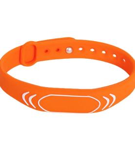 RFID Silicone two-color smart Wristband