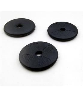 Low frequency and high temperature resistant round electronic tag AGV landmark card tray RFID code carrier
