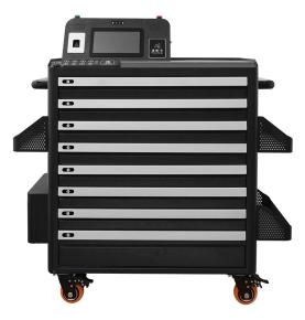 RFID intelligent identification tool cart RFID tool box cart tool cabinet rfid auto repair mobile drawer tool box cabinet