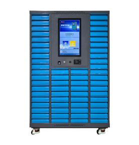 RFID smart material cabinet, RFID tool borrowing and returning cabinet, workshop card swiping, facial recognition, measuring tools, cutting tools, and spare parts management cabinet