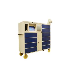 RFID smart tool cart with facial recognition system, smart tool cabinet body processing, and direct supply of smart storage cabinets.