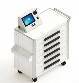 RFID Smart Tool Cart for Auto Repair Shops – 10.1