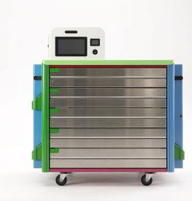 Industrial Smart RFID Tool Cart with 10.1