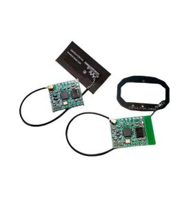 Compact 13.56MHz RFID NFC Reader Module with External Antenna for Access Control & Kiosks