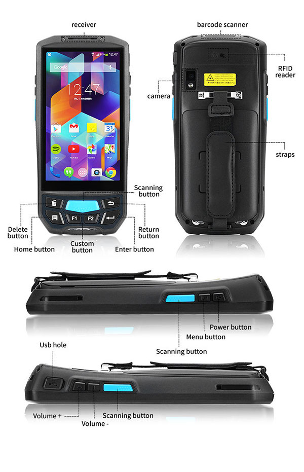 Android RFID Handheld PDA details