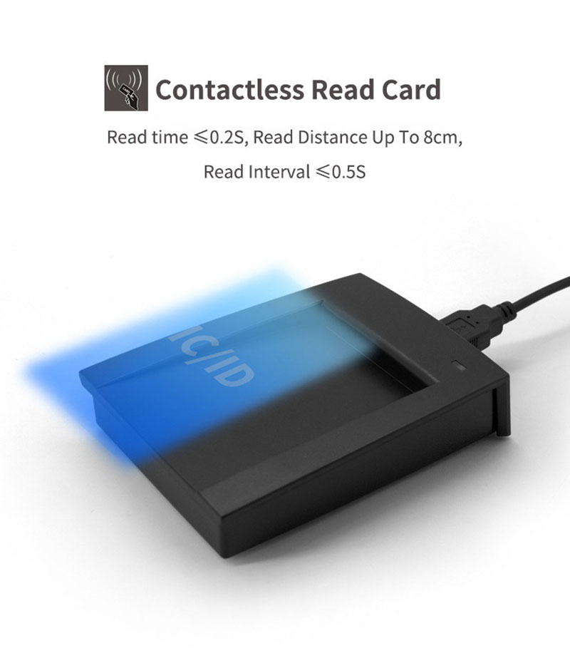 RFID Card Reader For Em4100 TK4100 SMC4001 Chip Card 2