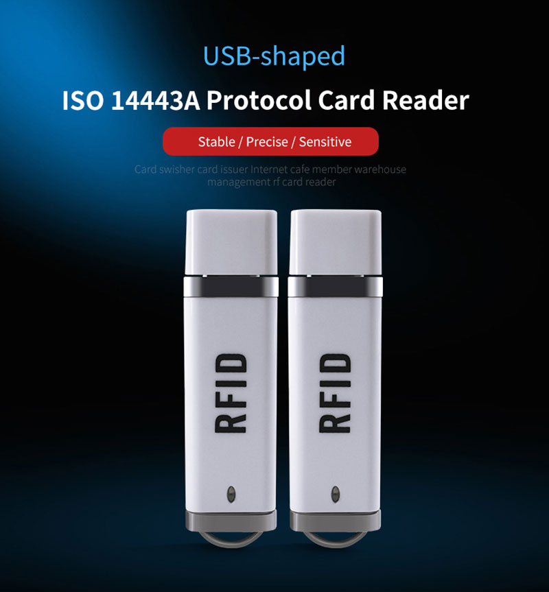 USB Shaped RFID Mini Card Reader