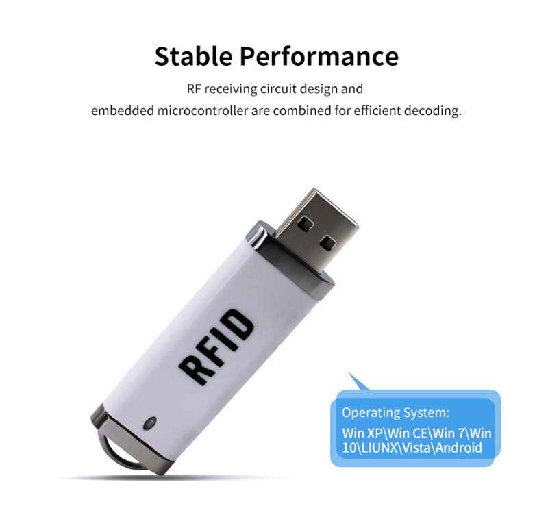 USB Shaped RFID Mini Card Reader 4