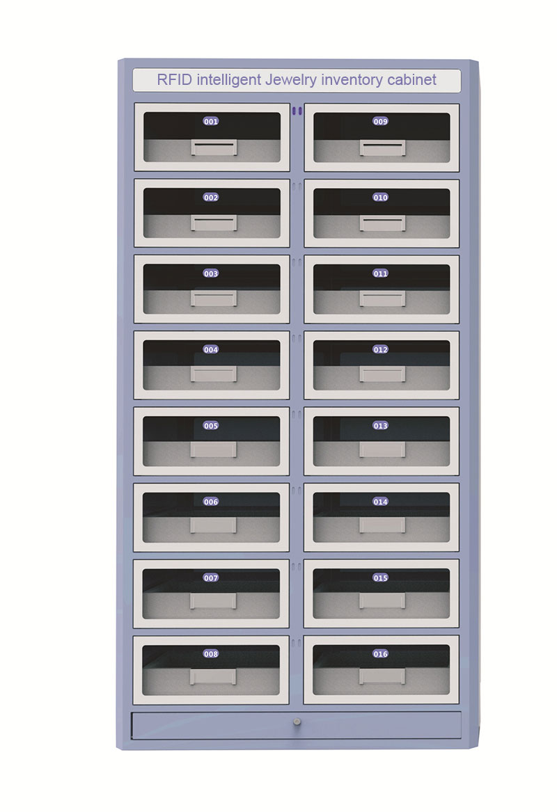 RFID intelligent precious metal inventory cabinet manufacturers UHF ultra-high frequency intelligent valuables inventory cabinet