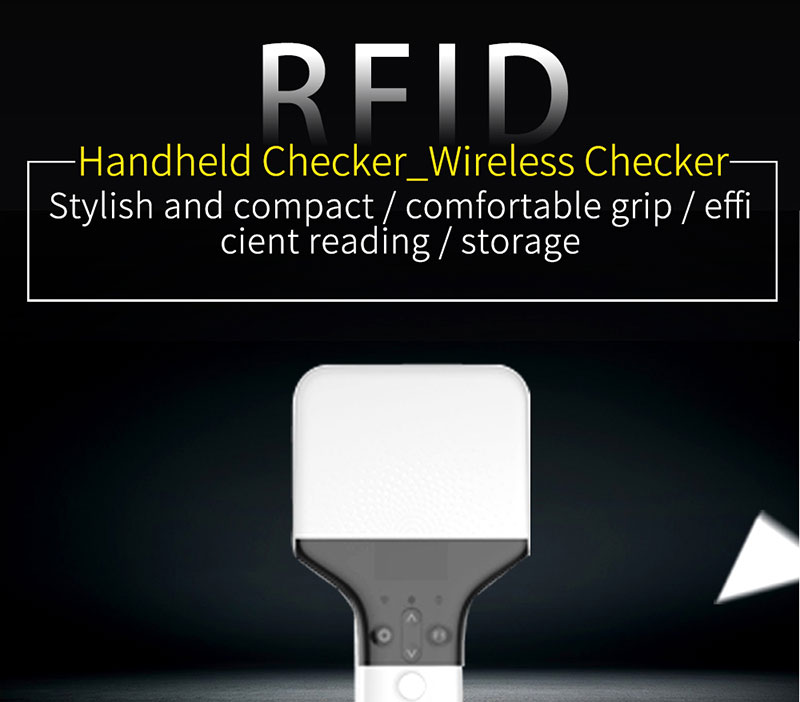 RFID Handheld UHF Reader 915M Remote Warehouse Management Inspection Machine