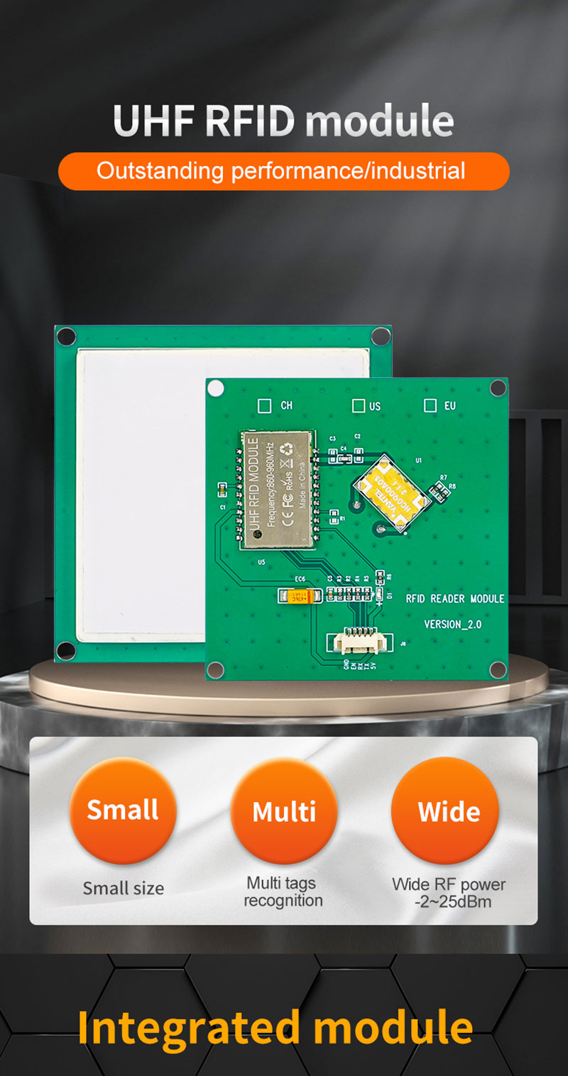 RFID Tag Card Reader Modul UHF RFID Reader Module for Device Management