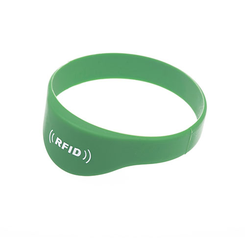 RFID Silicone half circle wristband