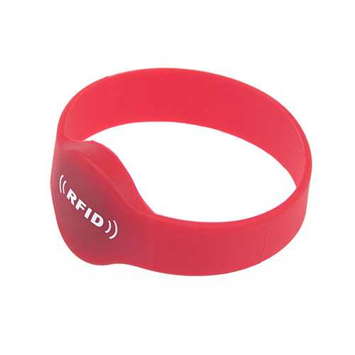 RFID Silicone Round Toe wristband 5