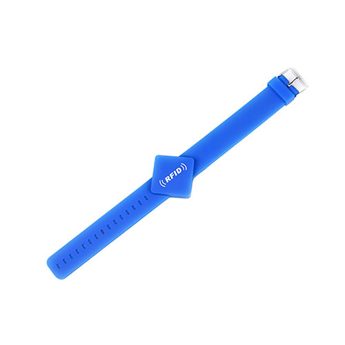RFID Silicone square watch clasp wristband