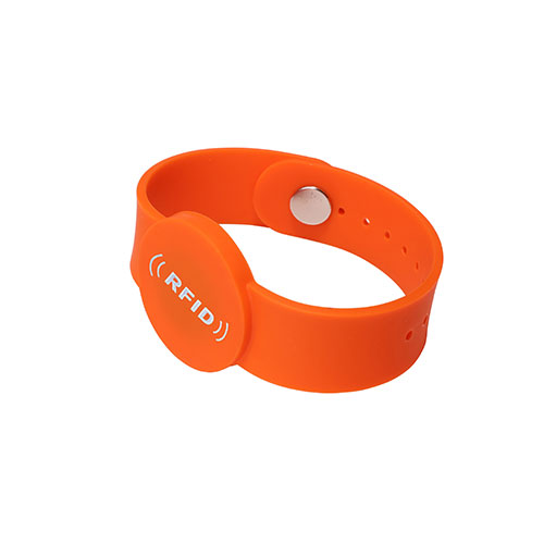 RFID Silicone anti-tamper wristband 5