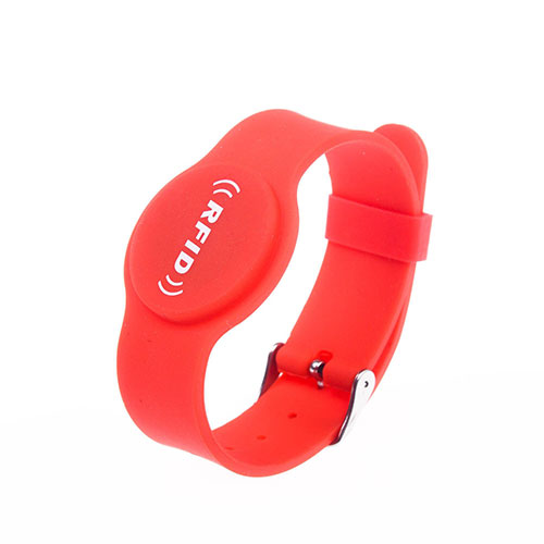 RFID Silicone round watch clasp wristband 4