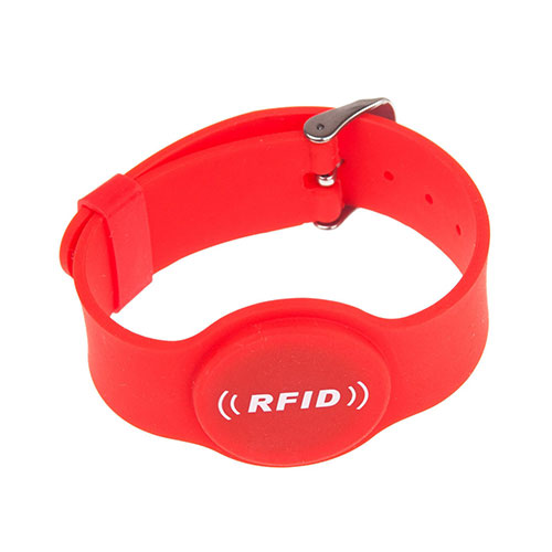 RFID Silicone round watch clasp wristband 2