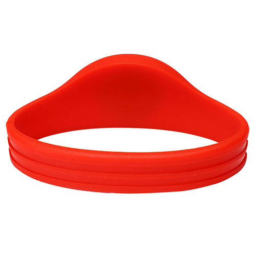 RFID Silicone Double Wire Half Circle wristband 4