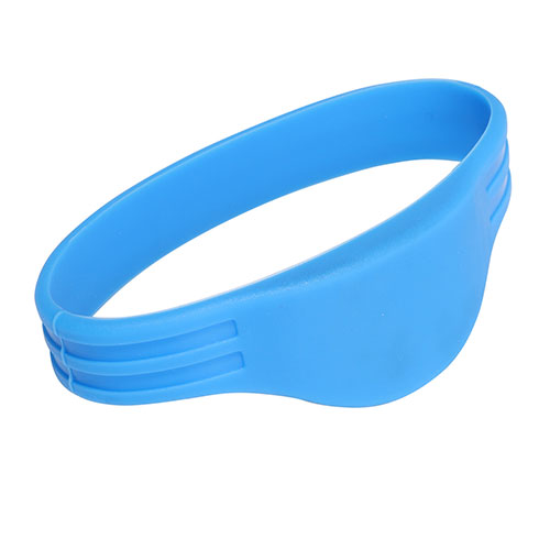 RFID Silicone Double Wire Half Circle wristband 2