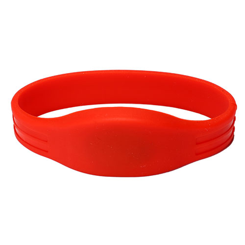 RFID Silicone Double Wire Half Circle wristband