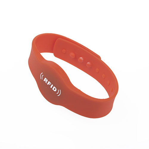 RFID Silicone embossed buckle wristband 2