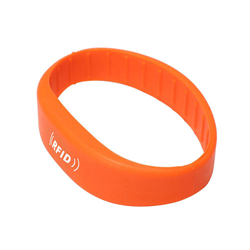 RFID Silicone medium flat wristband 4