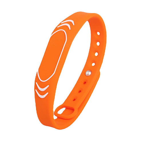 RFID Silicone two-color smart wristband 3