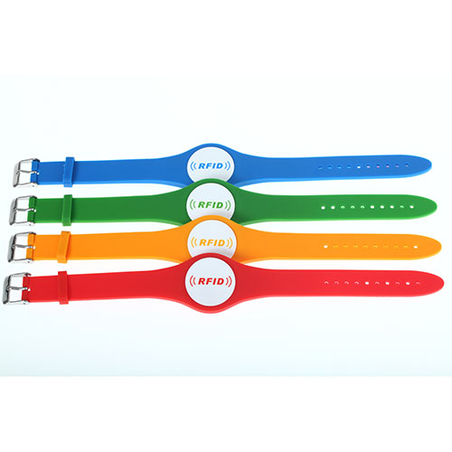 Customized PVC soft rubber wristband RFID wristband 3