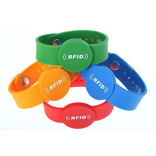 Customized PVC wristband RFID wristband OEM 2
