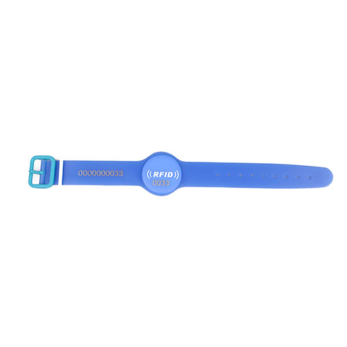 Customized PVC soft rubber wristband RFID wristband jelly material wristband 3