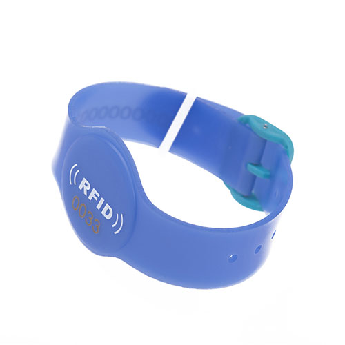 Customized PVC soft rubber wristband RFID wristband jelly material wristband 2
