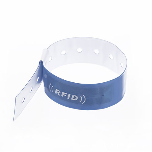 RFID Disposable PVC Wristband Custom 2