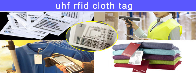 UHF rfid anti theft tag RFID clothing label for clothing management