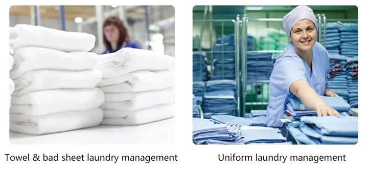 RFID laundry management solution dry cleaners laundry process monitoring 7