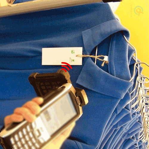 Custom Printable UHF RFID Clothing Hang Tag 6