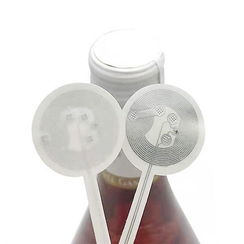 Red wine traceability anti-counterfeiting and tampering function high-frequency nfc sticker NTAG213TT chip fragile material self-adhesive nfc tag