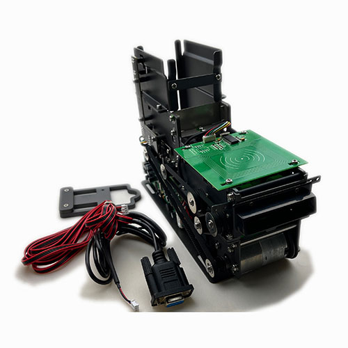 RS232 Serial Port Embedded Electric HF RFID Card Issuer Circular transceiver card equipment RFID reader 5