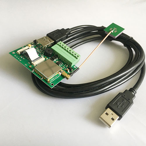 Self-service terminal card issuer embedded UHF read-write module UHF card reader module with ceramic antenna