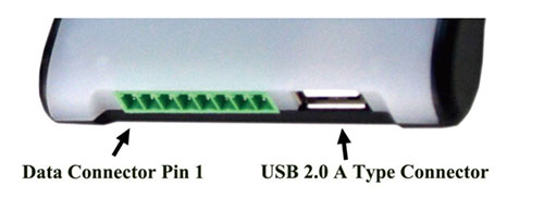 Serial port Wigand communication 2dBi desktop UHF RFID tag reader UHF reader 3