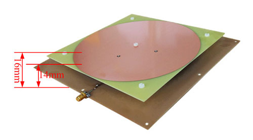 8dBi circular polarized antenna (190 disk OSP) smart container UHF anti-jamming UHF reader antenna 5