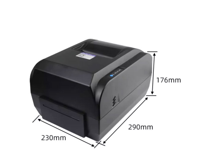 Industrial grade RFID electronic label printer UHF self-adhesive coated paper washable label barcode QR code printer