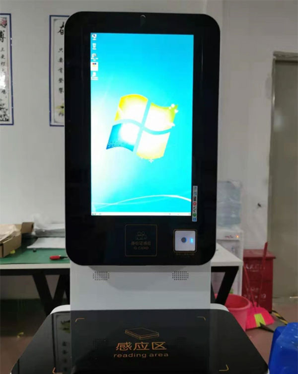 RFID library self-service borrowing and returning machine source manufacturer UHF touch screen borrowing and returning machine 4