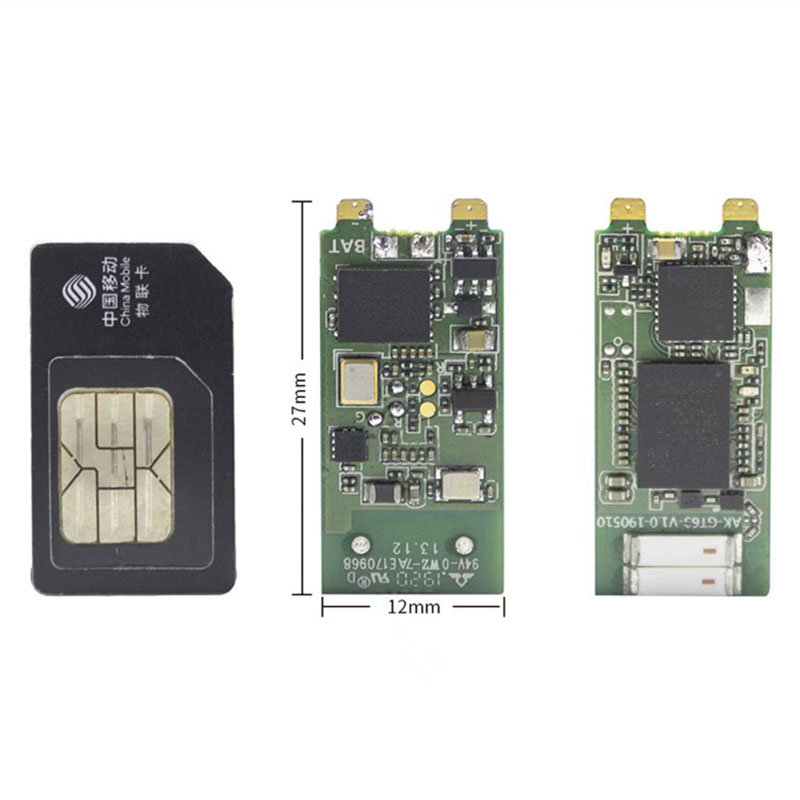 customize mini smart GPS tracker double-sided gps tracking device can be implanted into RFID module 12