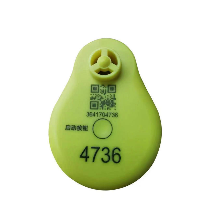 2.4G RFID cattle and sheep step counting and temperature measurement ear tags, RFID positioning step counting and temperature measurement ear tags, 2.4G RFID active card animal husbandry ear tags 4