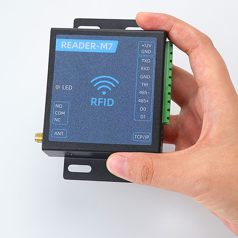 RFID UHF reader module serial port network port radio frequency identification UHF electronic tag reader 915MHz 3