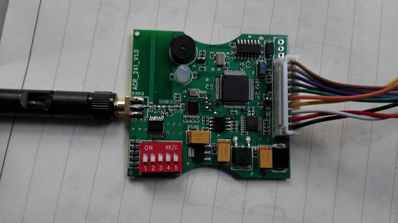 2.4g rfid module long-distance wireless module card reader module reader active embedded module