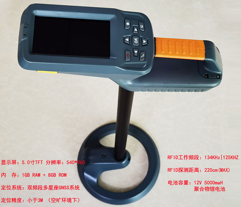 RFID power cable RFID communication optical cable RFID gas electronic marker detector RFID pipeline positioning detector 2