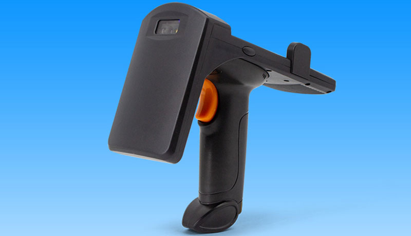 Bluetooth UHF handheld RFID collector QR code scanning reader ready to connect and use without development 7